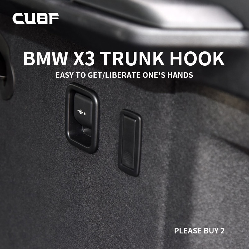 Geschikt Voor Bmw 'S X3 Kofferbak Haak Modificatie Met Verborgen Kofferbak Opslag Beugel X4 G01 G08 Koffer Haak Beugel