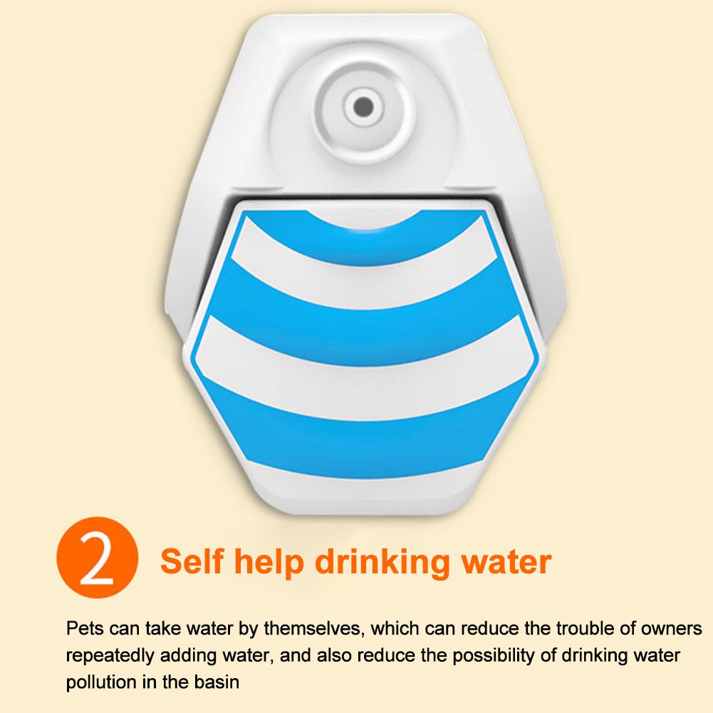 Multifunction Water Fountain Outdoor Garden Effortless Reusable Cat Dog Home