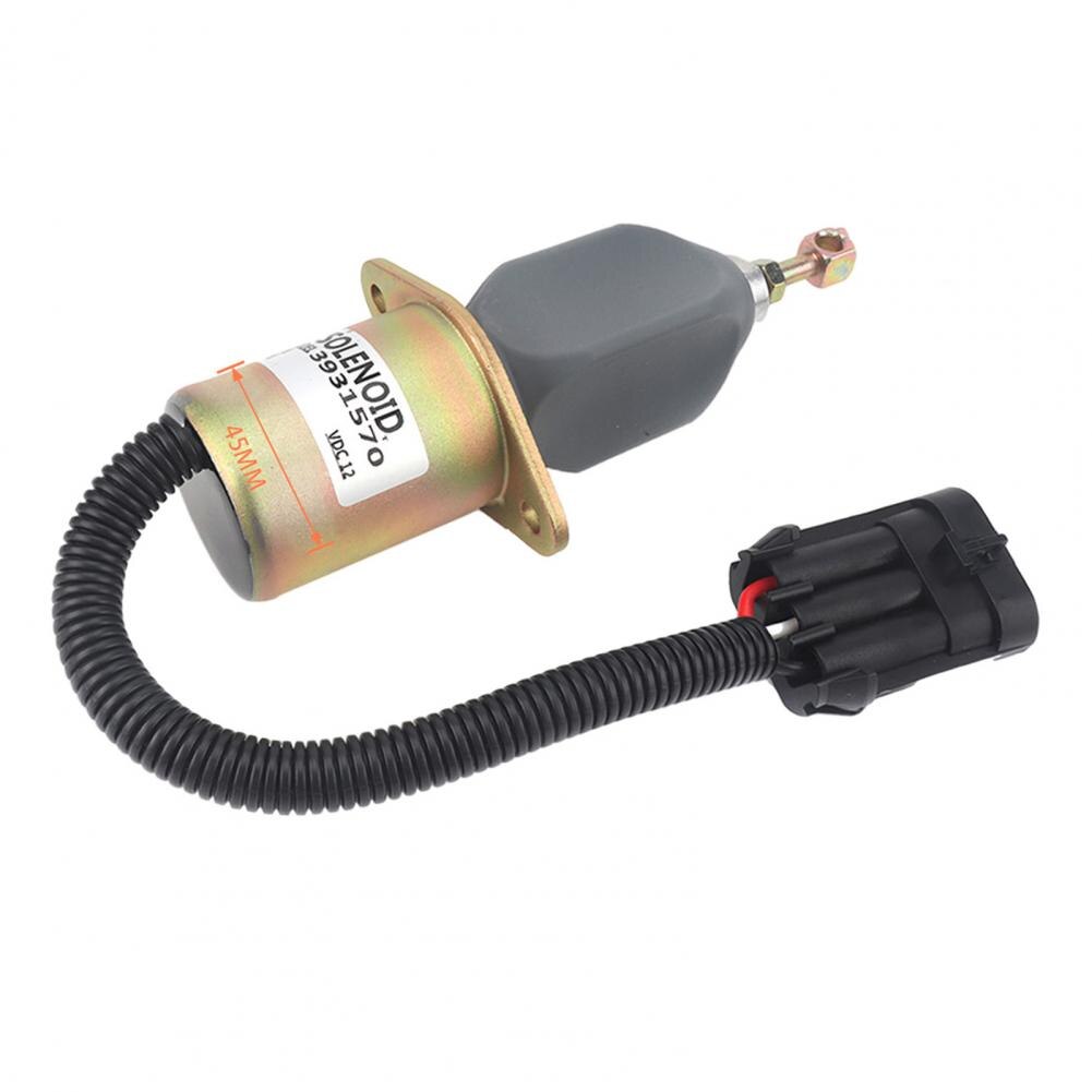 Fuel Shut Off Solenoid Durable Replacement Metal SA-4981-12 3931570 3800723 5016244AA Solenoid Valve Metal for Dodge Cummins