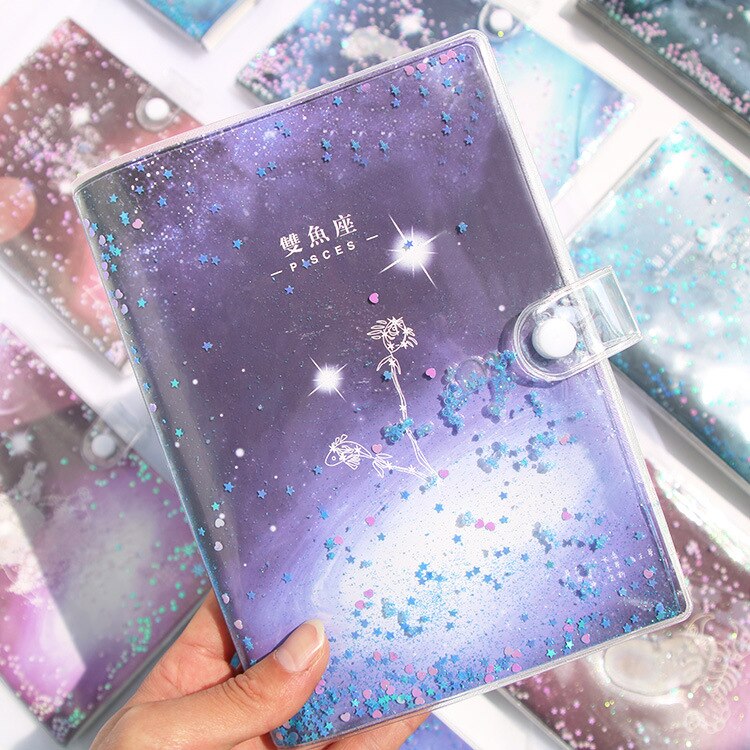 Creatieve Trend Kleur Pagina 'S A5 Notebook Zodiac Quicksand Dagboek Boek Hardcover Dagboek Korea Briefpapier Schoolbenodigdheden