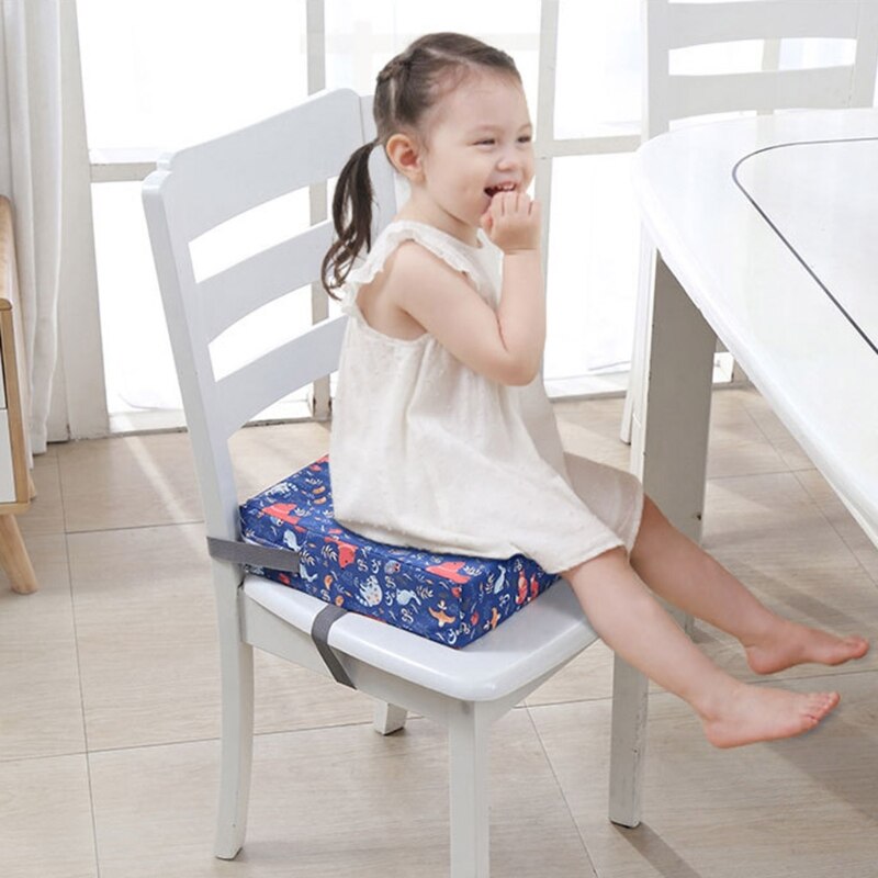 Tragbare Hohe Stuhl Pad Booster Esszimmer Einstellbar Abnehmbare Schwamm Sitzkissen für Kleinkind freundlicher Baby Kleinkind