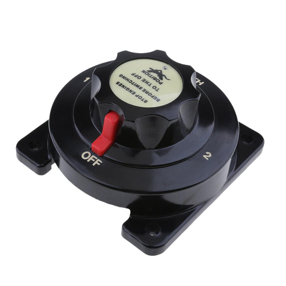 Dual Marine Battery Switch Selector for Boat RV Replaces 4 Position