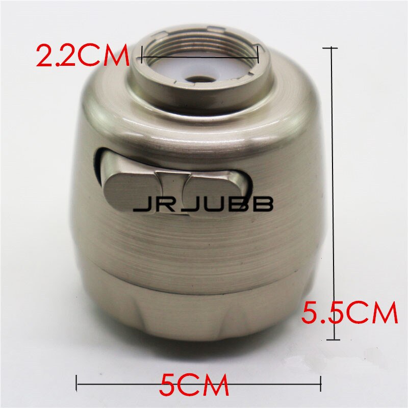 Brushed finish 22mm kitchen faucet aerator two water modes water bubbler nozzle ABS water saving aerator water spout