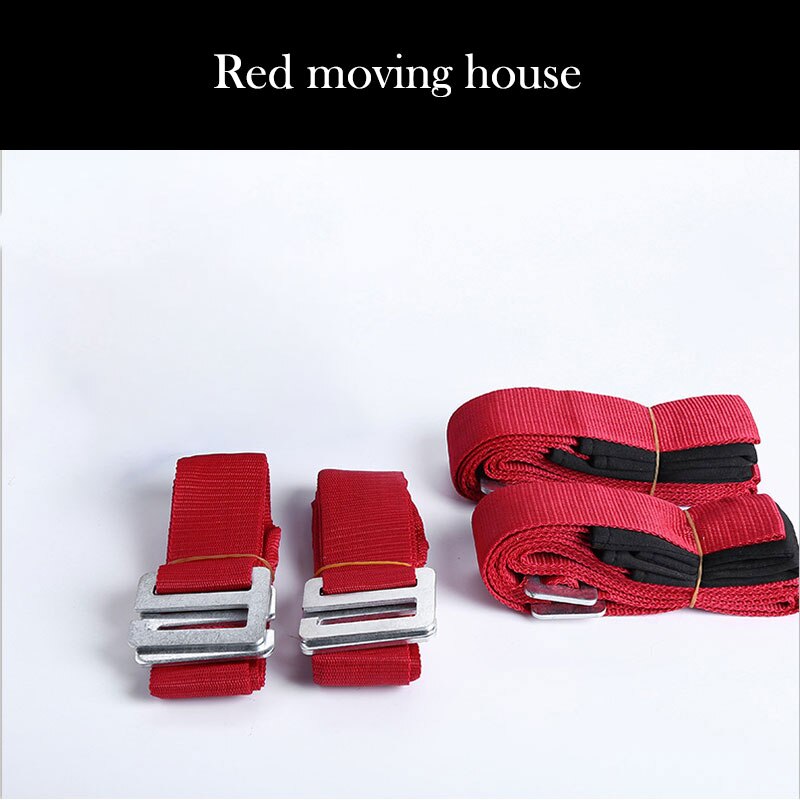 Home combination moving tools Heavy loader Movable universal wheel Moving tool Furniture electrical strap: Moving strap