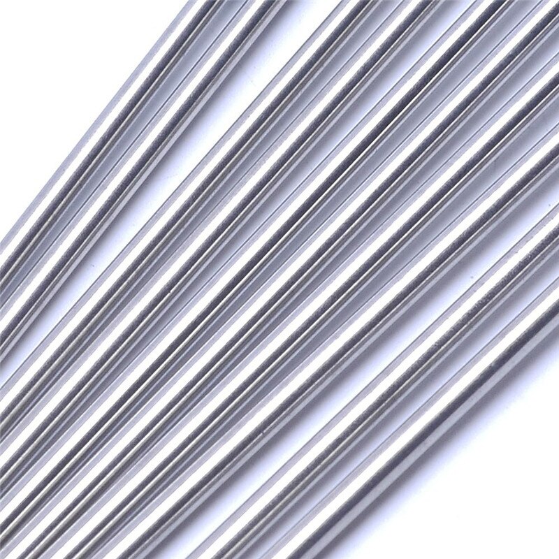 10 Pcs Premium Metal Ballpoint pen refills,DIY Black/Blue Ink Replacement Writing Pen Refill School Office Supplies