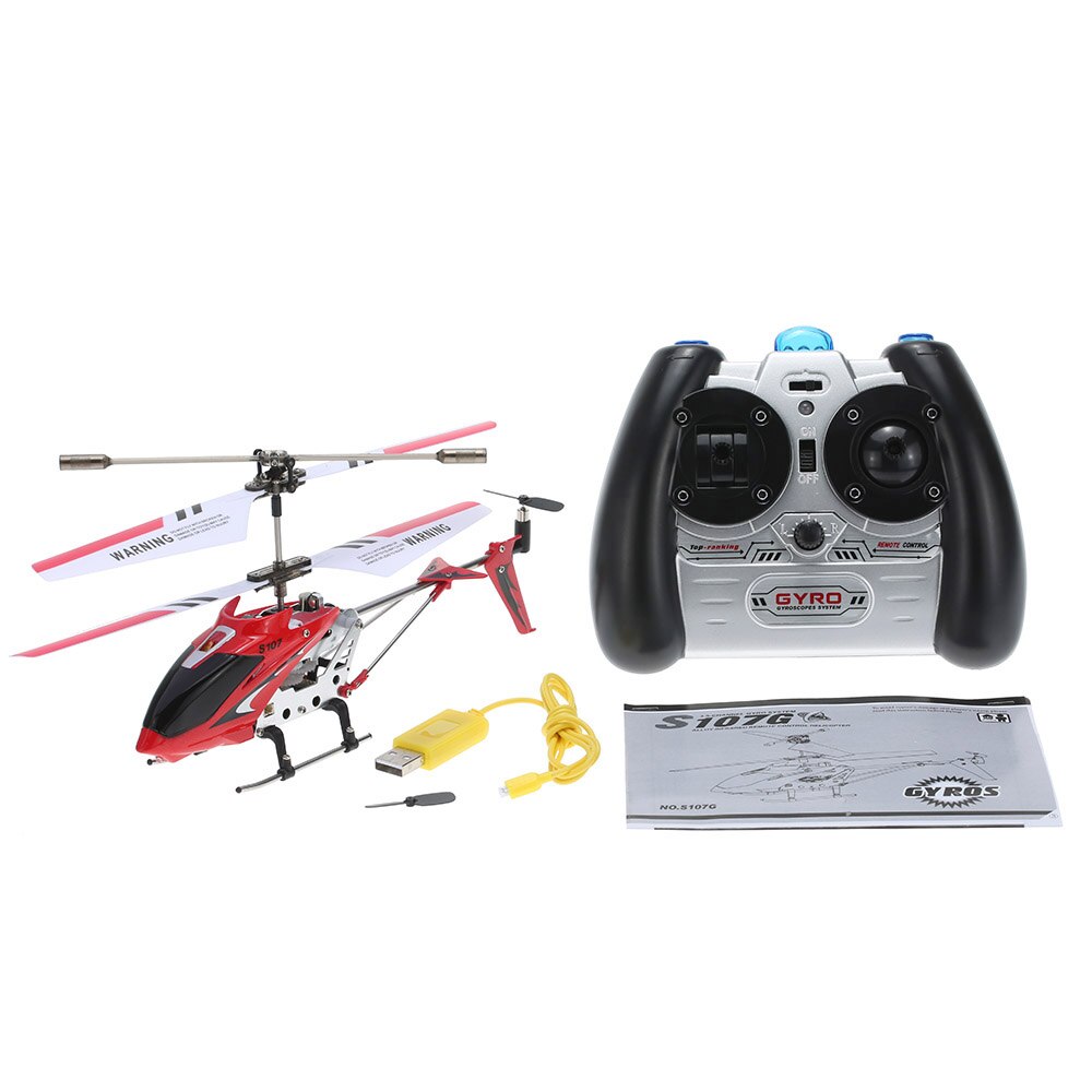 Hélicoptère Syma S107G R/C: Rouge