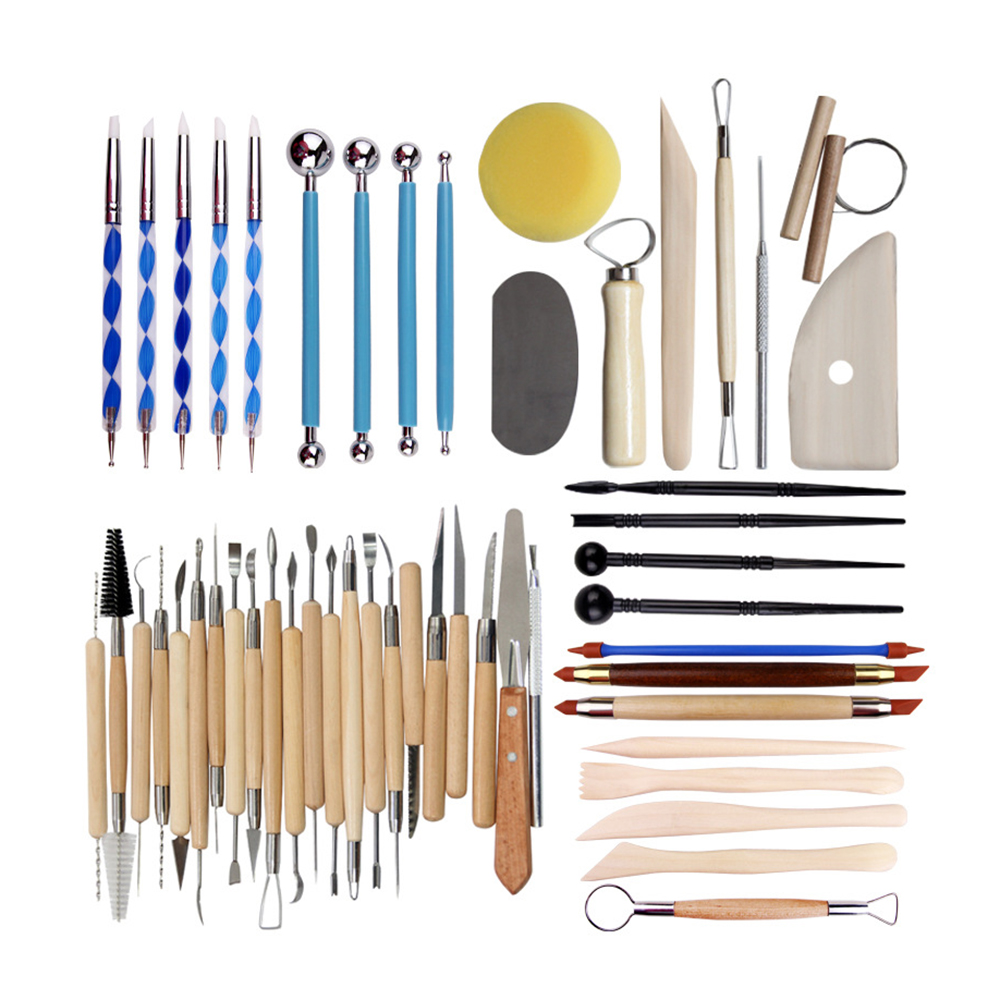 Pottery Clay Useful Multifunctional Modeling Clay Tools Ceramic Hobby Tools Pottery Combination Set Stainless Steel