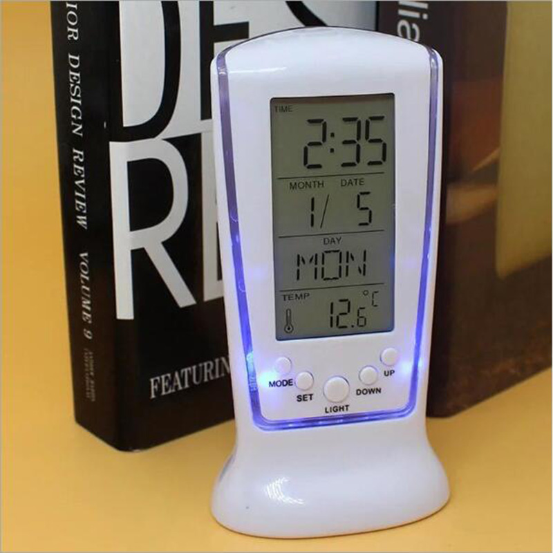 LED Alarm Clock Long Timer Alarm Clock Date Temperature Week Electronic Alarm Clock Alarm Clock Kitchen Timer