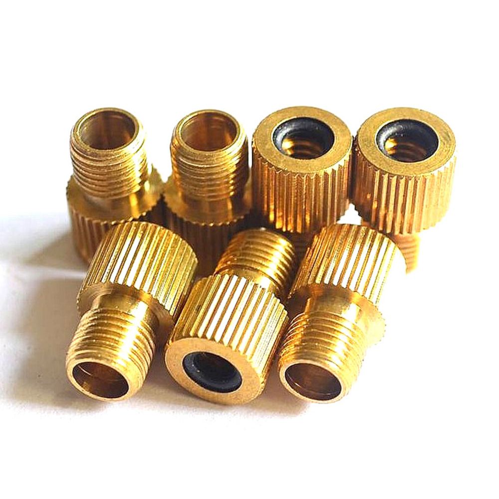 10 Stks/partij Presta Aan Shrader Fiets Racefiets Ventiel Adapters Tube Pump Tool Converters Fietsen Fiets Pomp Accessoires