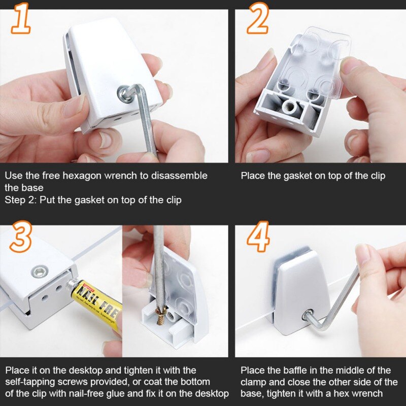Transparent desktop partition screen partition protection fence counter acrylic isolation baffle partition to the table 76