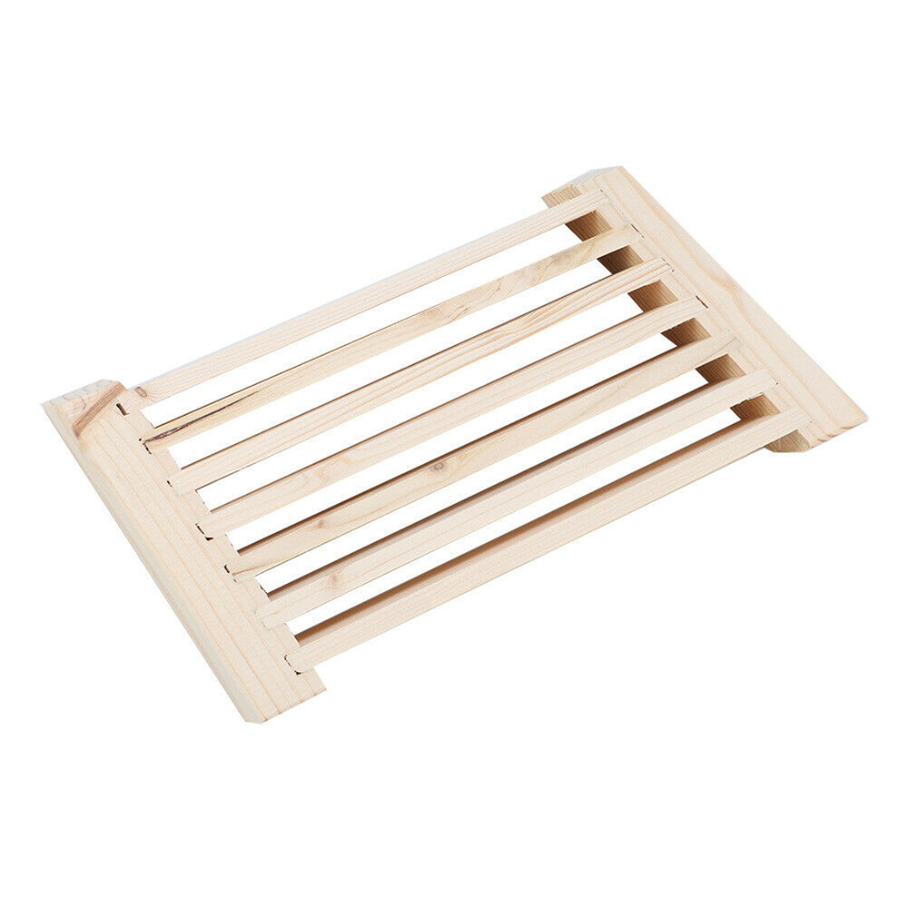 Rejilla de ventilación de madera maciza Natural para Sauna, persiana ciega de madera para Sauna de 21x15,3 Cm