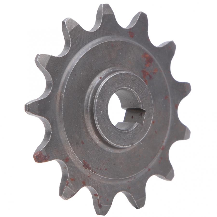 Plato de bicicleta piñón de 13 dientes Universal Motor cadena y rueda de bicicleta piñón de 13 dientes para piezas de bicicleta normal