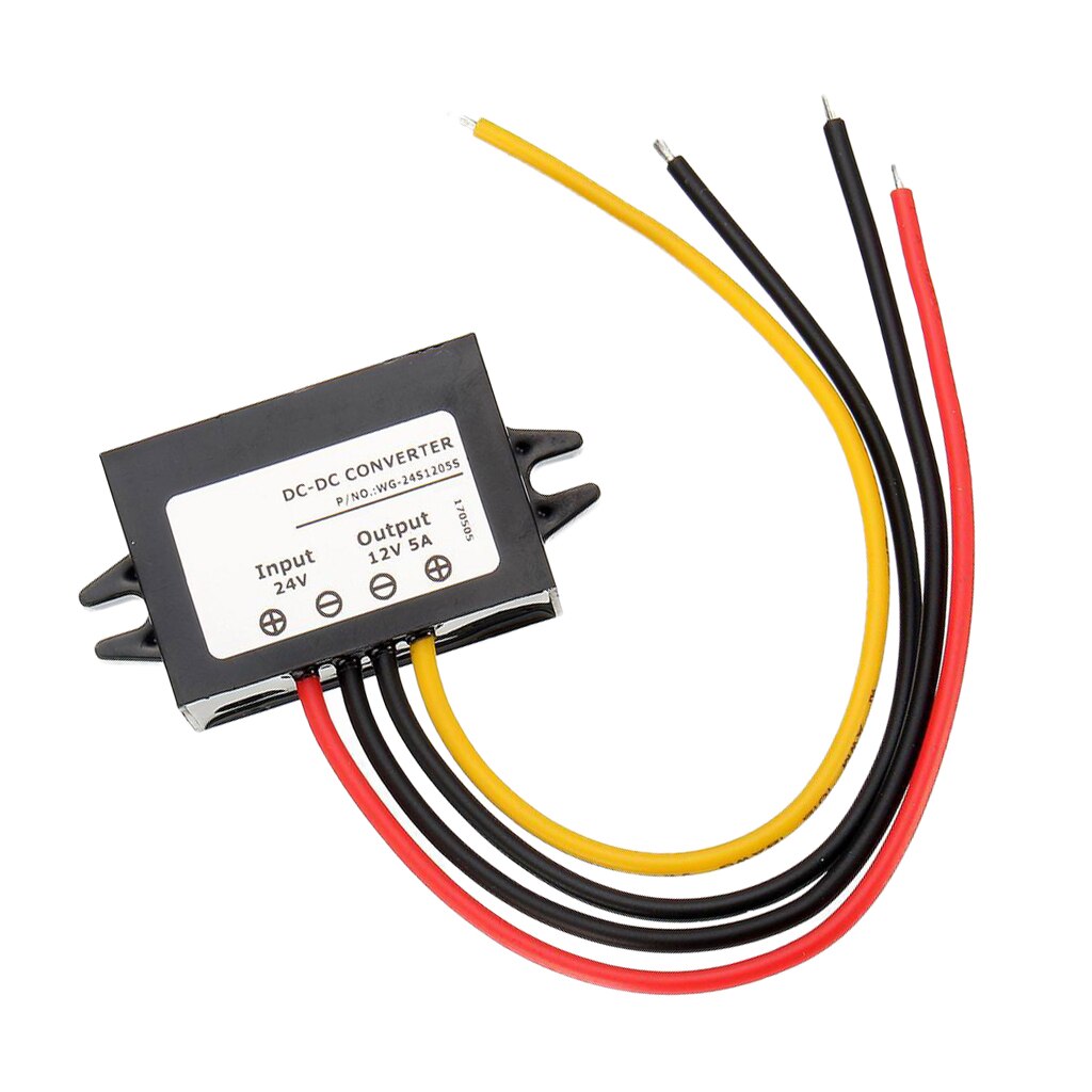 Réducteur de tension de courant Durable 24v-12v, flambant neuf, camion voiture