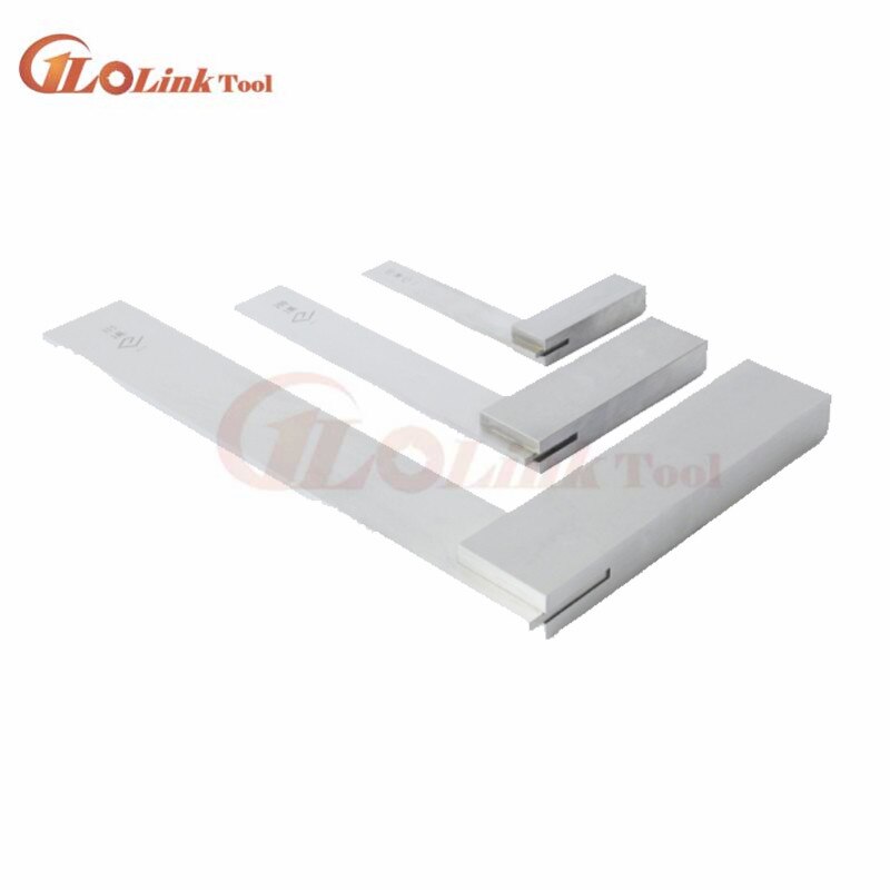 Règle à Angle droit de 90 degrés, 63x40mm, 160x100mm, machiniste, règle à Angle droit en acier trempé, rectifiée avec précision