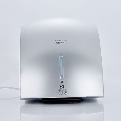 Automatic induction Hotel Restaurant Office building toilet and cold Hand dryer household bathroom hand drying machine 220v: Silver