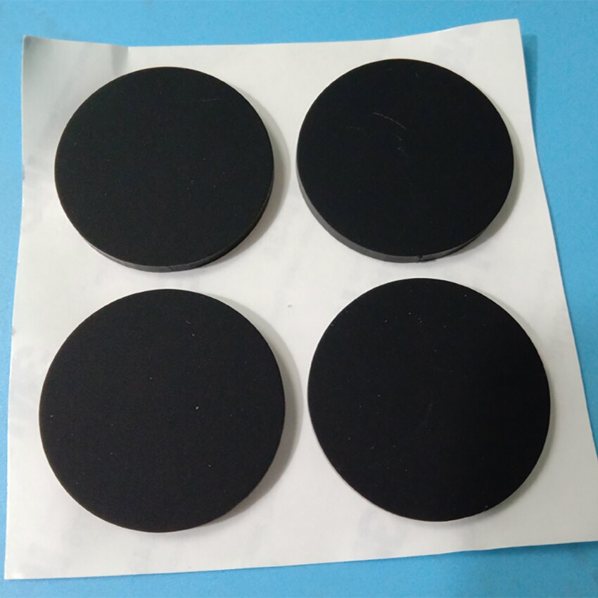 10Stck Φ 4,5-20mm Selbst Klebe Runde Silikon Gummi Füße Pad Möbel Schrank Tür Dämpfer Stoßstangen Anti-kollision Anti-Unterhose