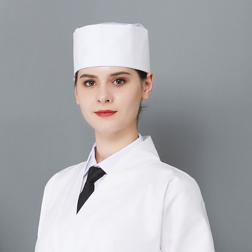 Chapeau de Chef de Style japonais, Costume de cuisine, uniforme de cuisinier, de restauration, de pâtisserie, de Service alimentaire