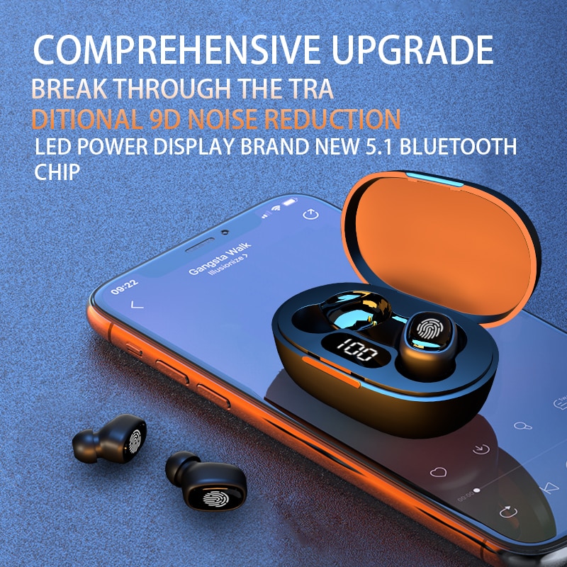 Auriculares Bluetooth Tws Oortelefoon Bluetooth Draadloze Fone De Ouvido Oordopjes Telefoons Headset Oortelefoon Blue Tooth Oordopjes