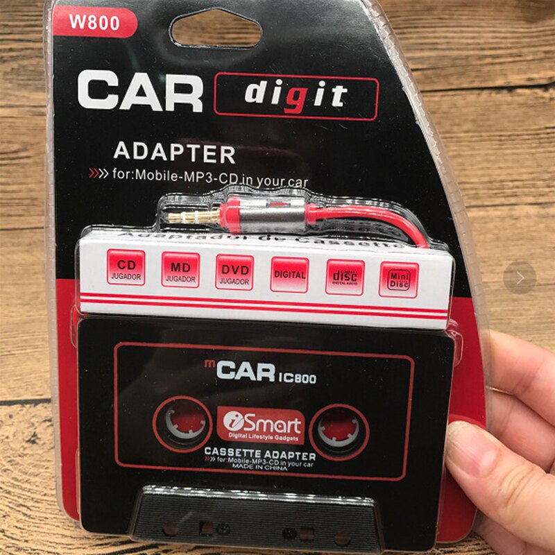 3,5mm Klinke AUX Auto Audio- Band Kassette Adapter MP3 CD MD Radio Spieler Konverter für Magnetische Band Spieler Auto empfänger Recorder