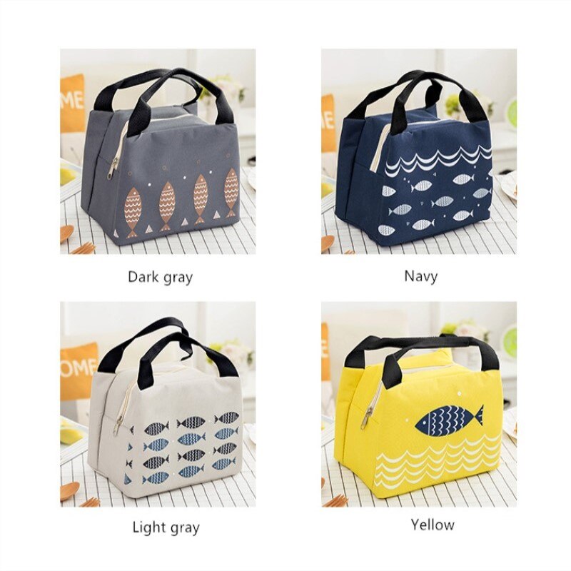 Lunch Bag Portable Insulated Thermal Food Picnic Lunch Bags for Women kids Men Cooler Tote Bag Case