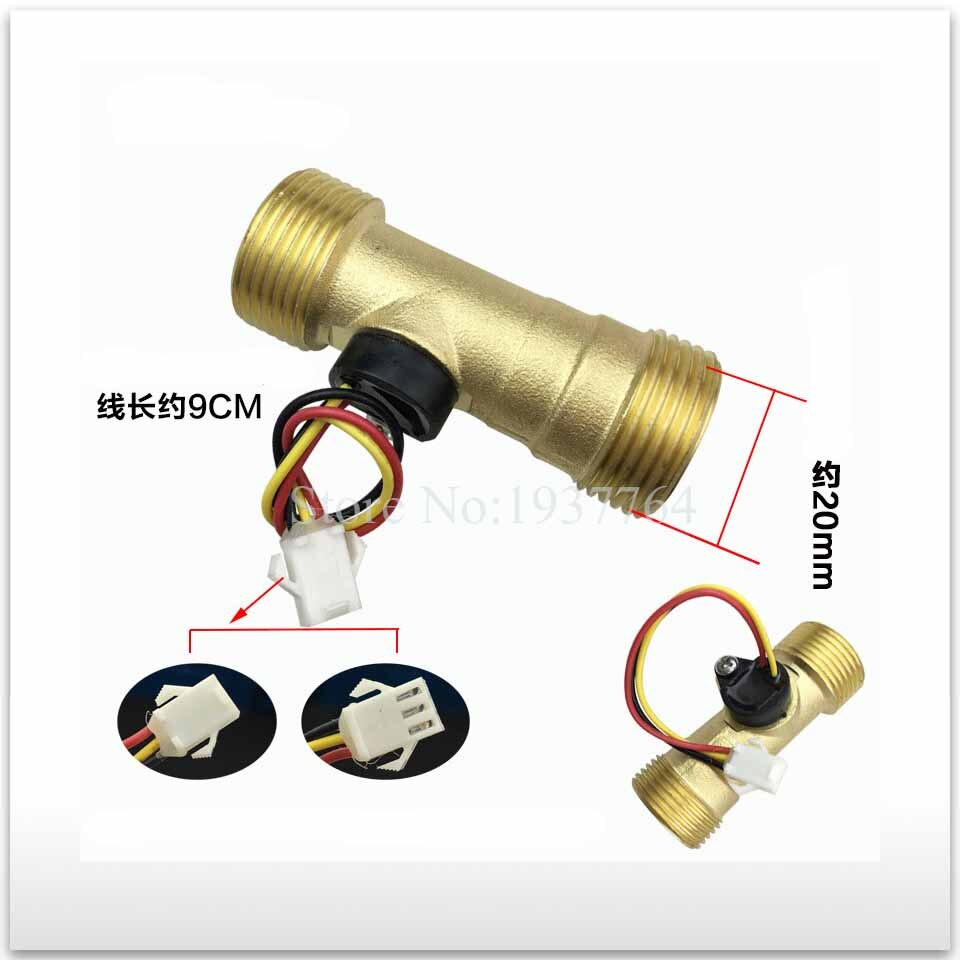 Water flow sensor van gas boiler muur opknoping oven flow switch volledig koperen Holzer water flow meter