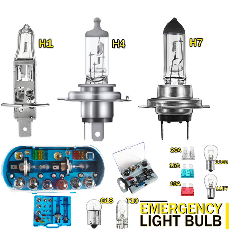Auto Notfall Lampe T8,5 T10 G18 H1 H4 H7 Nebel Licht Drehen Lampe Scheinwerfer Birne BA15S BAU15S Bucht15D Auto Halogen Ersatz Licht SICHERUNG