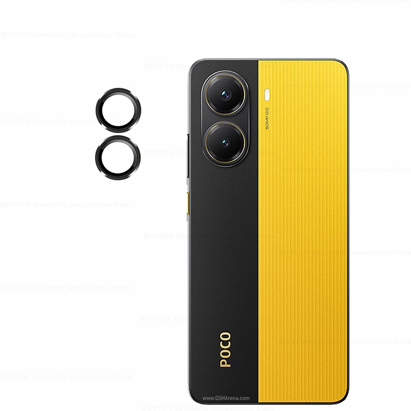 Aluminum Alloy Camera Glass For Xiaomi Poco X7 Pro Metal Ring Lens Protector Cover Pocox7Pro Poxo Little Poco X 7 Pro 7Pro 5G: black / Bundle 20