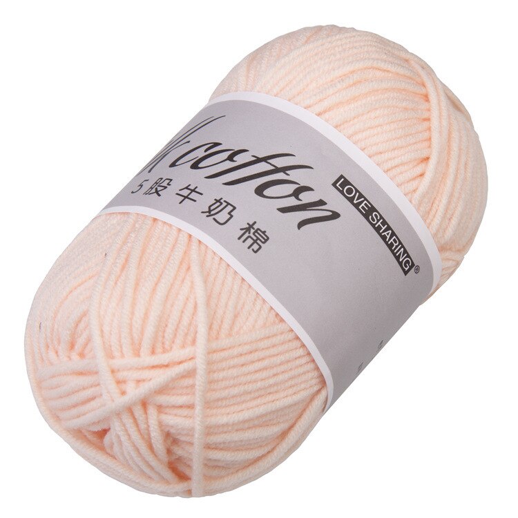 1Pcs 50G Melk Katoenen Garen Comfortabele Wol Gemengd Garen Kleding Naaien Garen Hand Breien Sjaal Hoed Garen Haak breien Garen: 11