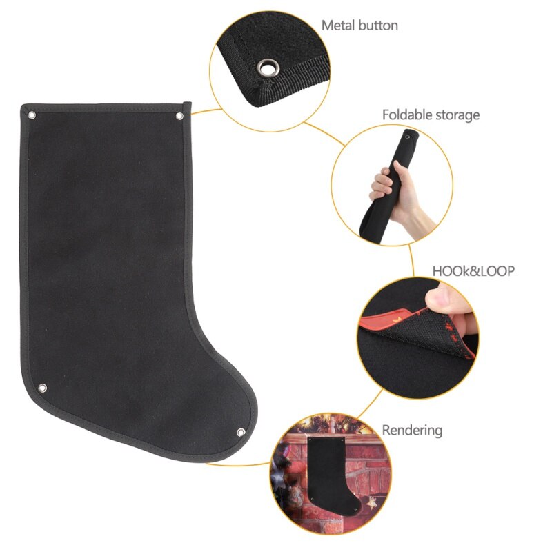 Kerstsok Vorm Patch Board DIY Patch slijtvast scheurbestendig Persoonlijkheid Patch Holder Board Hoofdstuk Pasta Pad