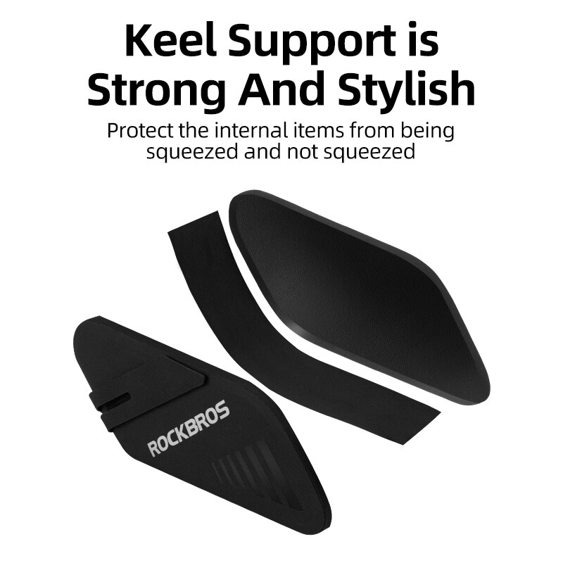 Rockbros Fiets Achter Tas Feflective Waterdichte Zadel Zadelpen Fietsen Opslag Fietstassen Mtb Road Vouwfiets Staart Zakken