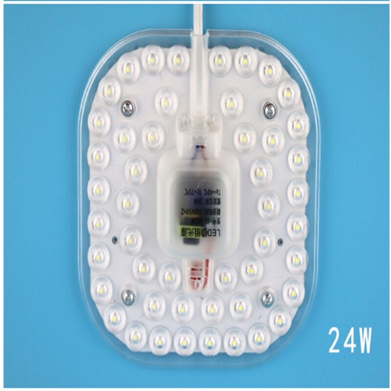 1pcs Led retrofit lamp round super bright high light source module ceiling lamp led wick home energy saving 12W18W 24W 36W