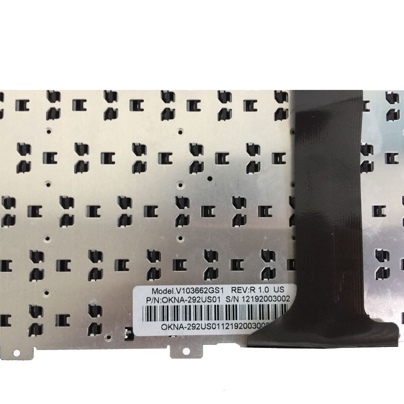 Teclado de ordenador portátil de EE. UU. Para Asus Eee PC EPC 1015, 1015B, 1015PN, 1015PW, 1015T, 1011px, 1015BX, 1015CX, 1015PX, 1025, 1025C, TF101, 1025CE,