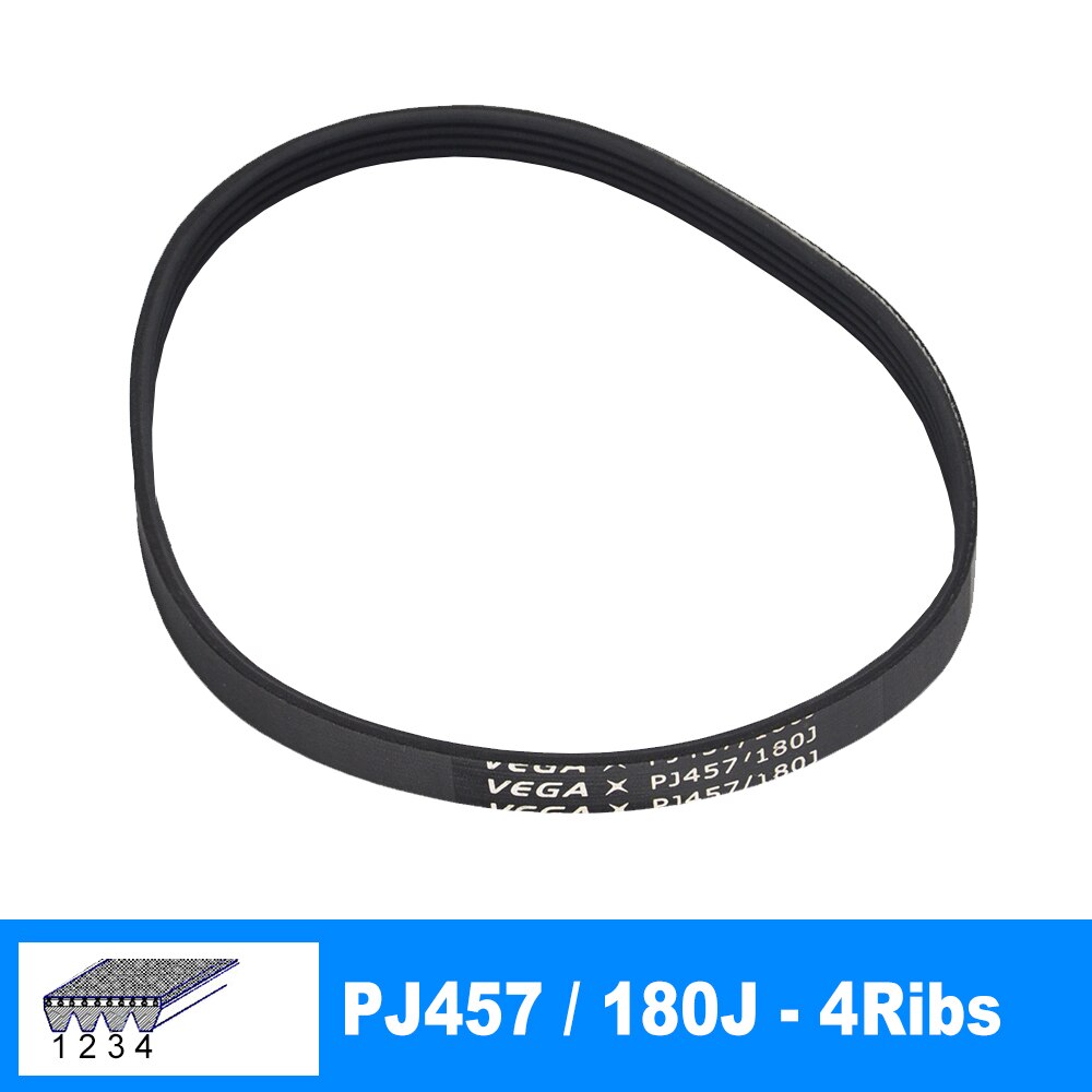 VEGA – ceinture en V PJ457 180J, 3/4/5/6/7/8/9/10, pour pièces de courroie de moteur DIYModel: 1Piece 4Ribs