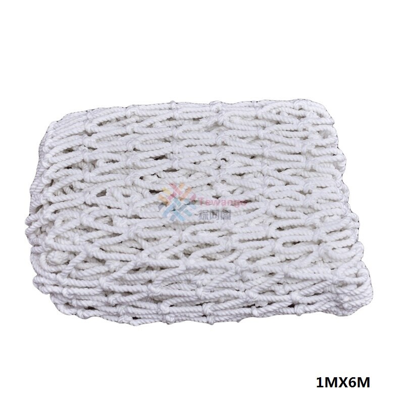 Red de Seguridad de nailon para construcción de 5cm, protección contra caídas para niños, Sena, casa, balcón, mascota, perro, gato, defensa, barandilla, cerca de escaleras: Grid 5cm 1mx6m