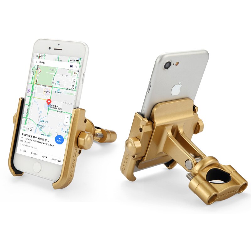 Motowolf motorsykkel støtte modifisert telefon holder al tilbake veldig kul styling metall aluminium holde fri: måke
