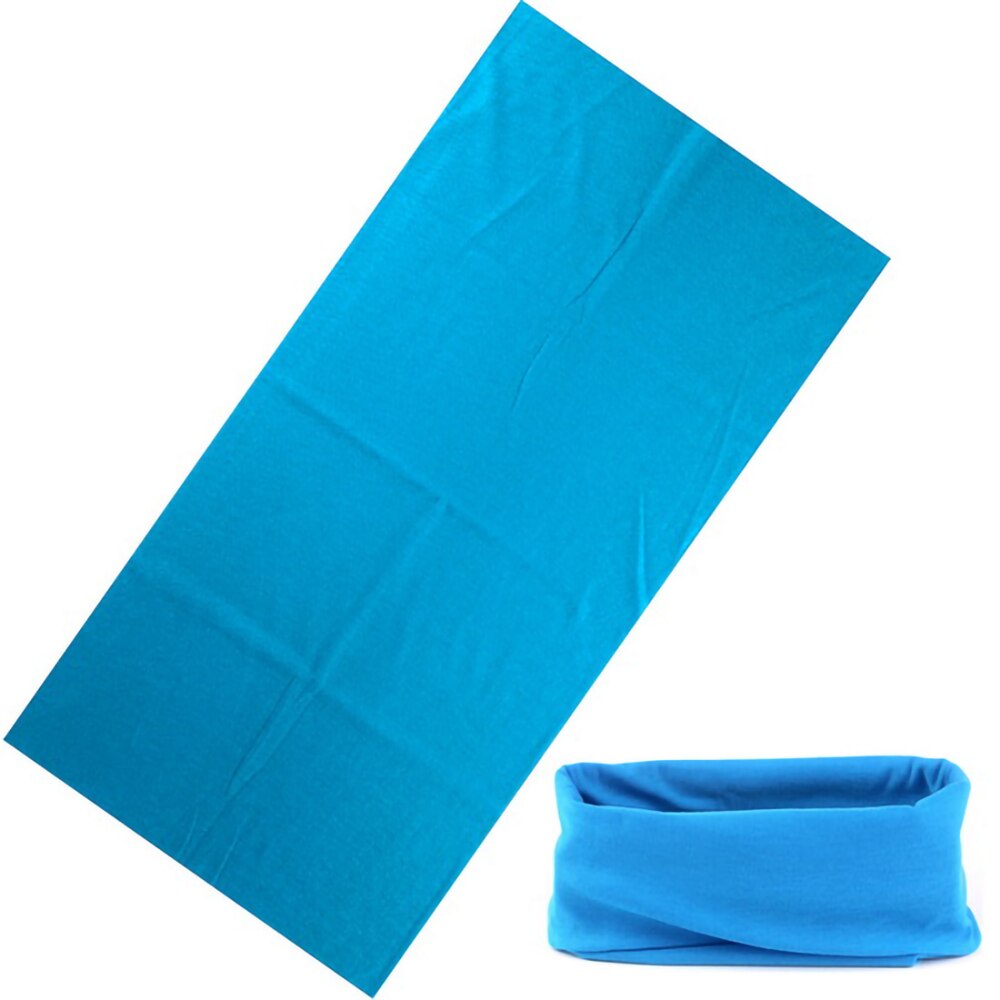 Vertvie dames heren buitensport bandana sjaal hoofddeksel effen kleur gezichtsmasker paardrijden fietsen hoofddoek buis polsband: Kleur 10