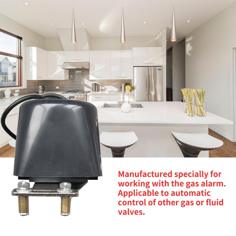 Automatisk manipulator ventil gasalarm lukkeventil vandrør sikkerhedsanordning til køkkenbadeværelse