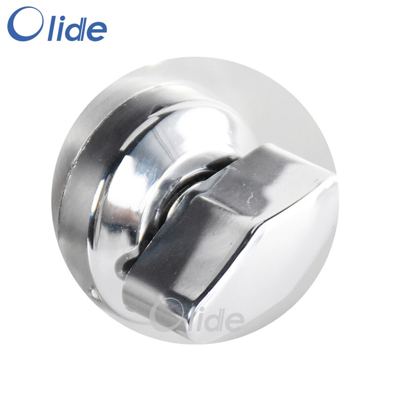 Stainless Steel Frameless Glass Door Lock For 10-12mm Thickness Single Door With 3 Copper Keys