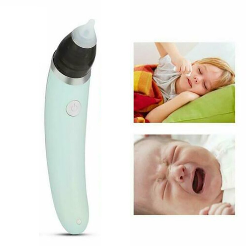 Baby Neuszuiger Elektrische Babysnuiter Pasgeboren Baby Care Sucker Cleaner Sniffling Apparatuur Kid Safe Hygiënisch Neus Aanzuiger