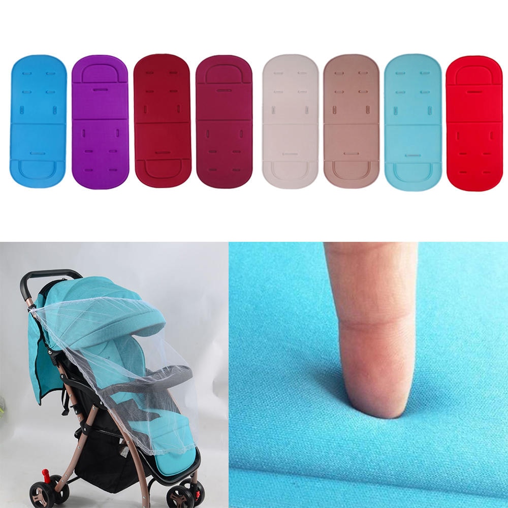 Comfortable Baby Stroller Pad Four Seasons Soft Seat Cushion Child Cart Seat Mat Kids Pushchair Cushion 0-28M