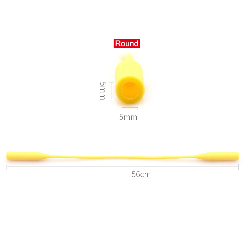 56cm Süssigkeit Farbe Elastische Silikon Brillen Riemen Sonnenbrille Kette Sport Anti-Unterhose Schnur Gläser Seile Band Kabel Halfter DOD