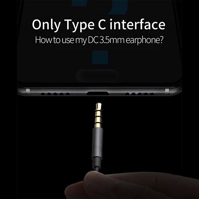 Kabel USB C do słuchawek 3,5 mm Audio Aux typu C do gniazda 3,5 Oryginalny adapter do Motorola Moto Z/ Z3/ razr 5G Huawei P50 P40 Pro