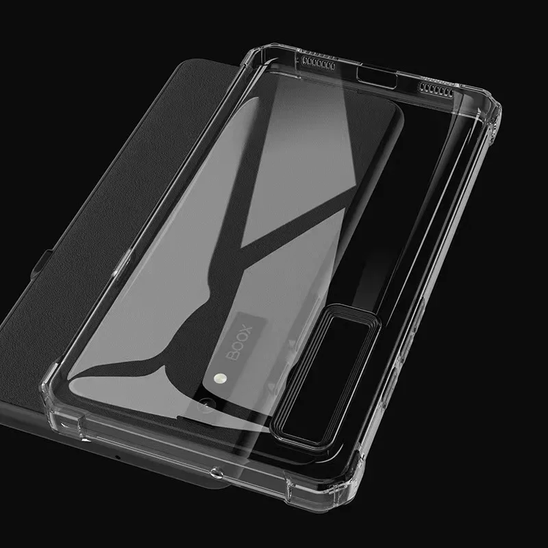 Til funda onyx boox palma 2 6.13 " tpu-deksel kant 3 gjennomsiktig bakdeksel med 4 støtsikre kollisjonsputer
