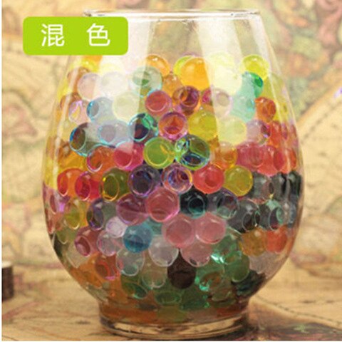 1000pcs Crystal Soil Hydrogel Gel Polymer Water Beads Decoration Plant Growing Water Balls Home Decor: 1