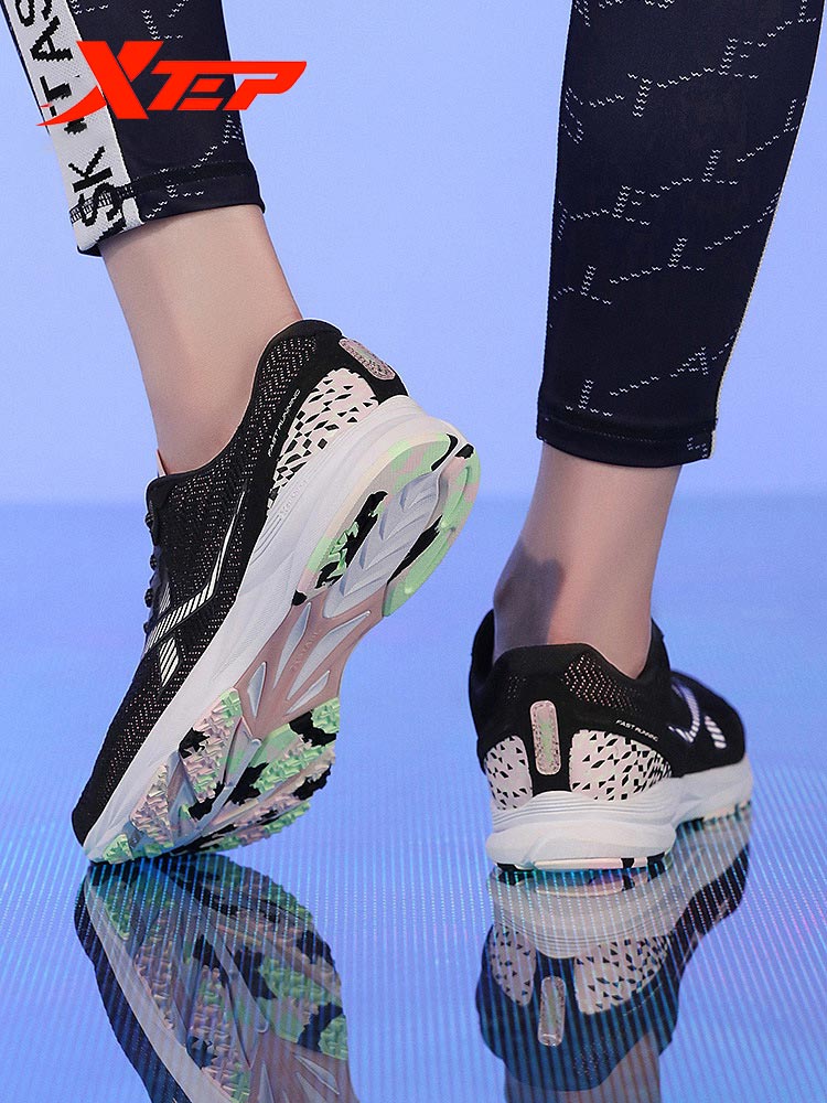 Xtep Marathon Shoes Women Running Shoes Spring Outdoor Running Light Sports Running Sneakers 880218110138
