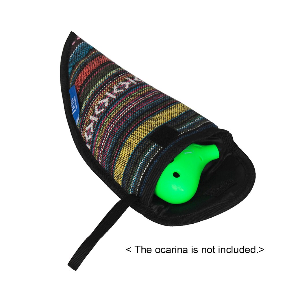 Bolsa de Ocarina de , especial, estilo nacional, estuche de Ocarina, Material de algodón protector con asa de transporte