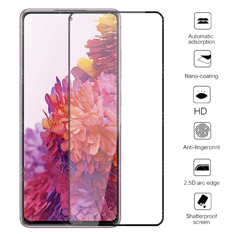 Case Voor Samsung S20 Fe Fan Editie Lite Cover Gehard Glas Op Galaxy S20 Fe 5G Veiligheid Beschermende Telefoon coque Accessoires