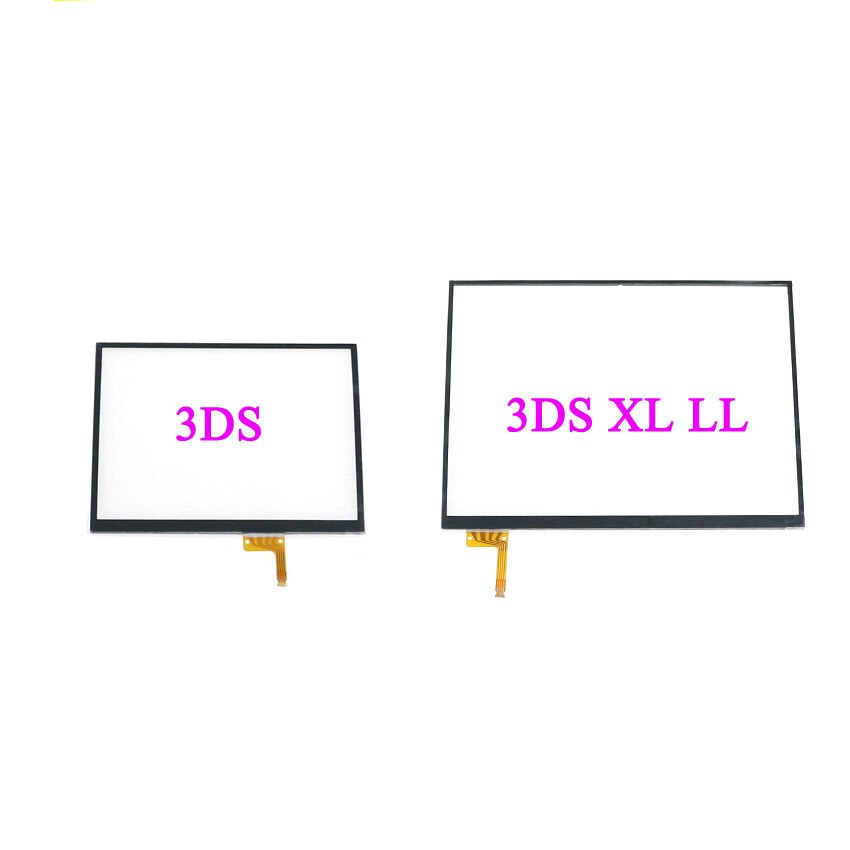 Uds Digitalizador de pantalla táctil Pantalla de Cristal Panel táctil de reemplazo para Nintendo DS Lite NDSL NDSi XL 3DS XL