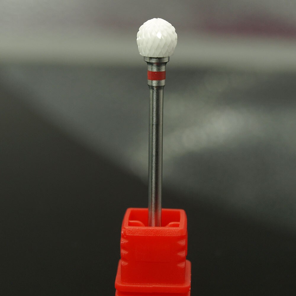 Easy Ceramic Nail Drill Bit Rotary Burr Nail Milling Cutter Manicure Pedicure Drill Machine Accessory Nail Art Tools: No3