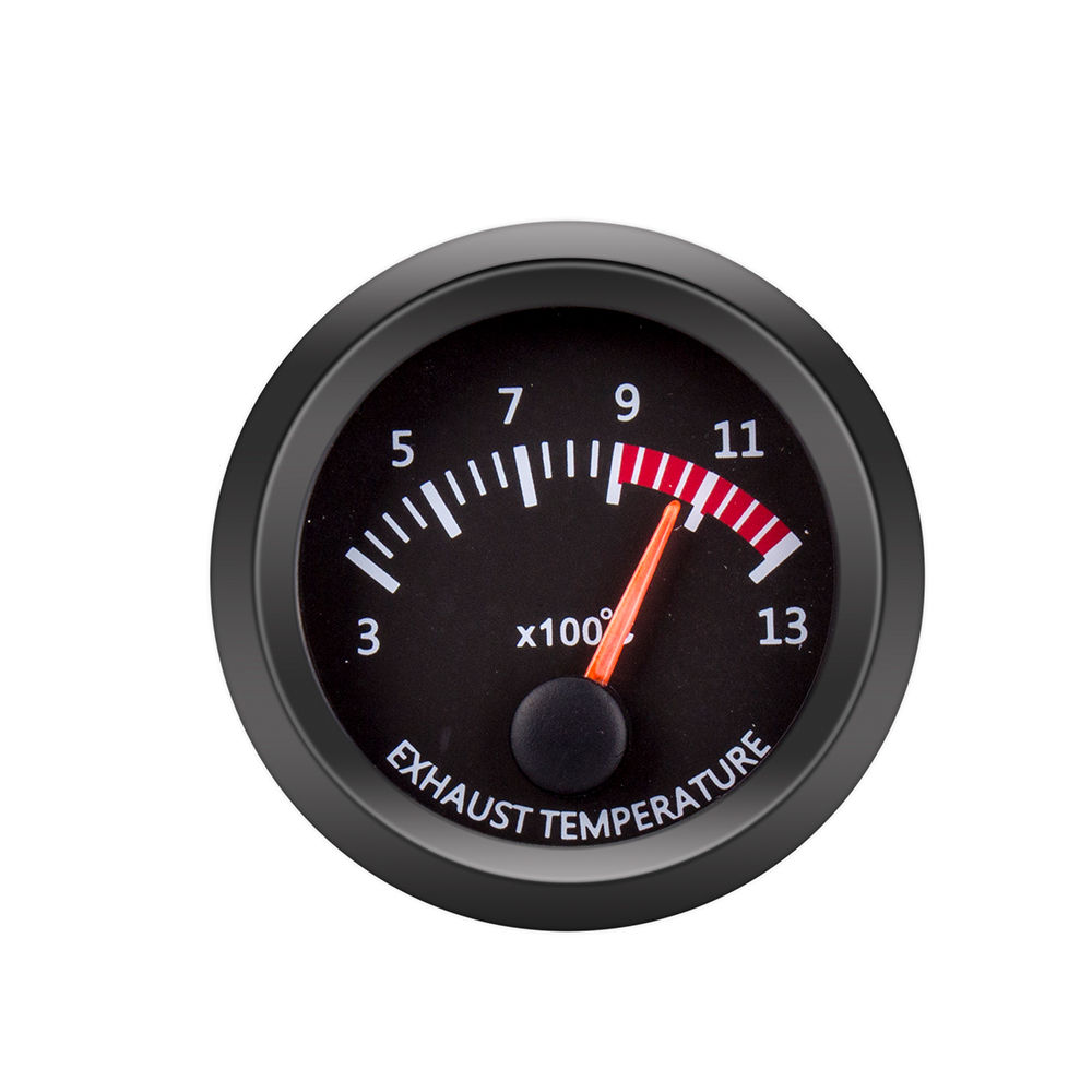 Car Auto Uitlaat Temp Gauge 300 ~ 1300 Celsius 12V 52Mm 2 